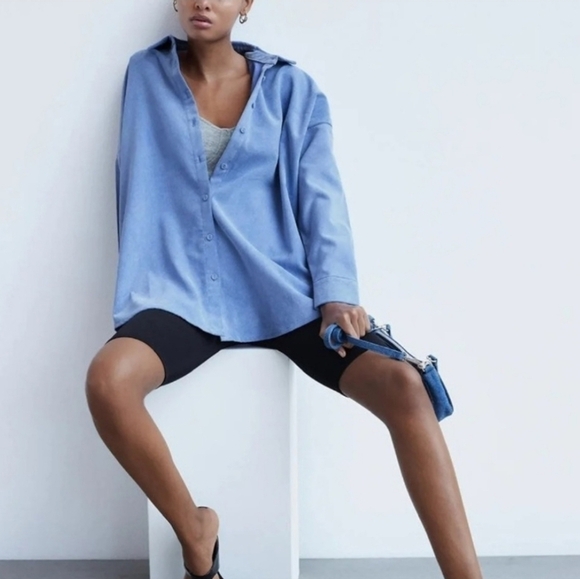 Zara Tops - Zara Courdroy Shirt